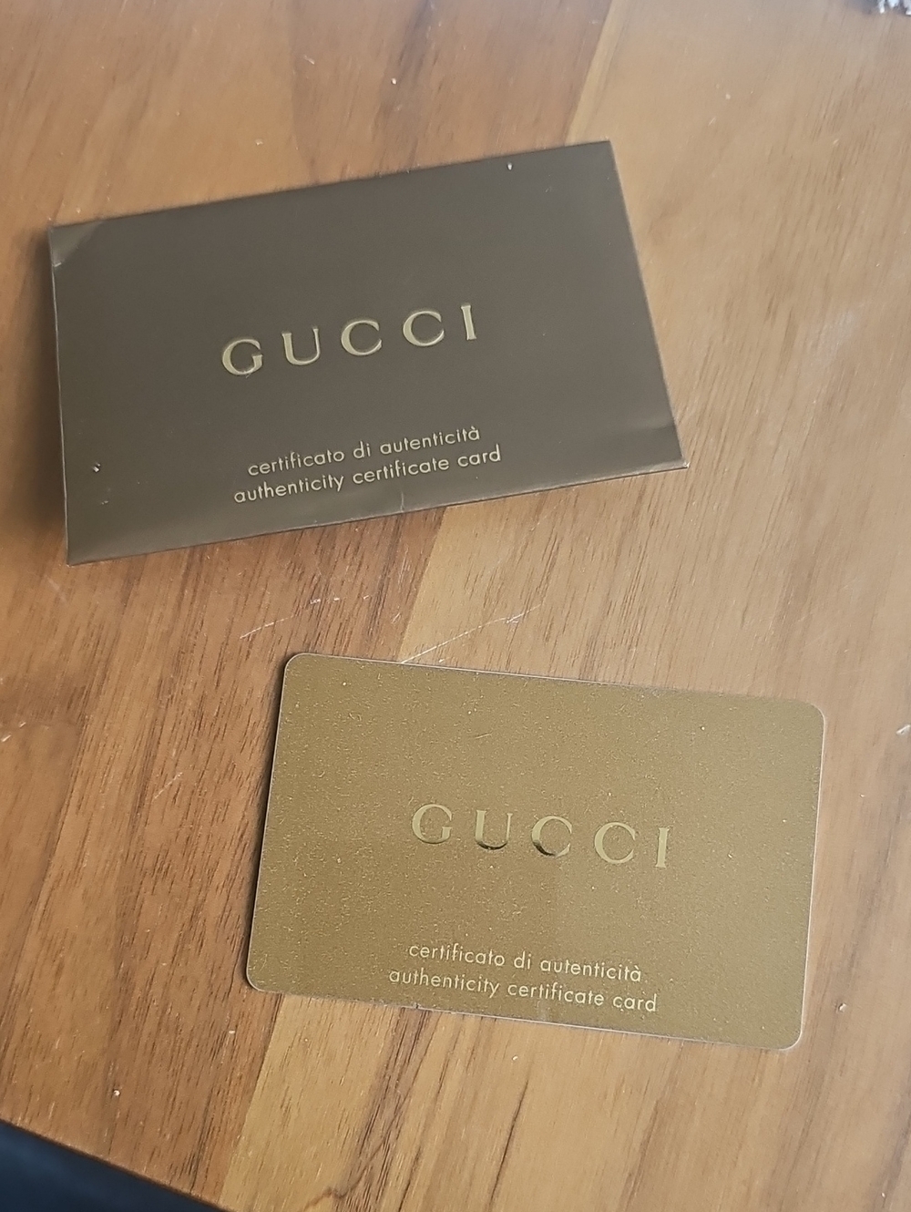 GUCCI Auth Card